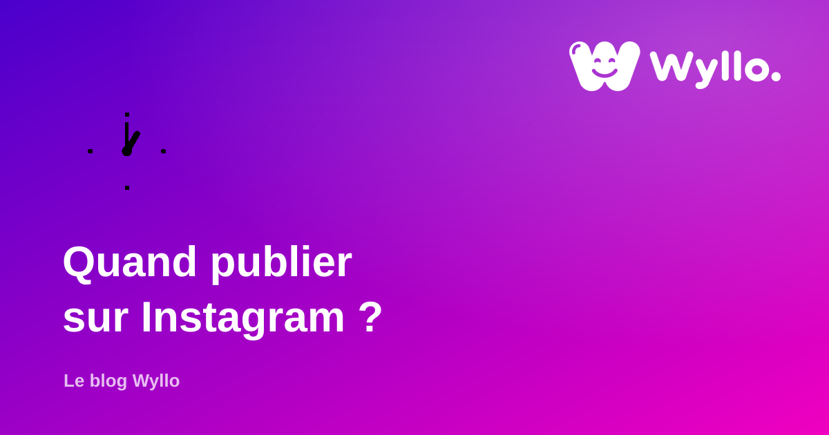 Quand publier sur Instagram quand on est un commerce local ?